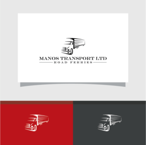 Logo Design by AL-BARAKAH for MANOS TRANSPORT LTD | Design: #23477572