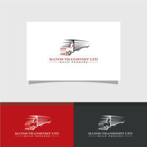 Logo Design by AL-BARAKAH for MANOS TRANSPORT LTD | Design: #23581224