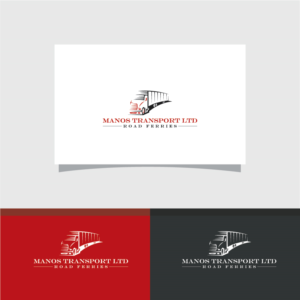 Logo Design by AL-BARAKAH for MANOS TRANSPORT LTD | Design: #23609170