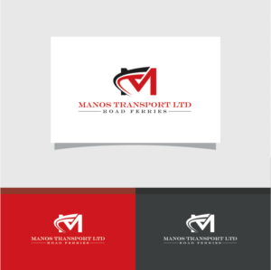 Logo Design by AL-BARAKAH for MANOS TRANSPORT LTD | Design: #23645294