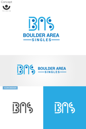 Diseño de Logo por logographix para Boulder Area Singles LLC | Diseño #23506607