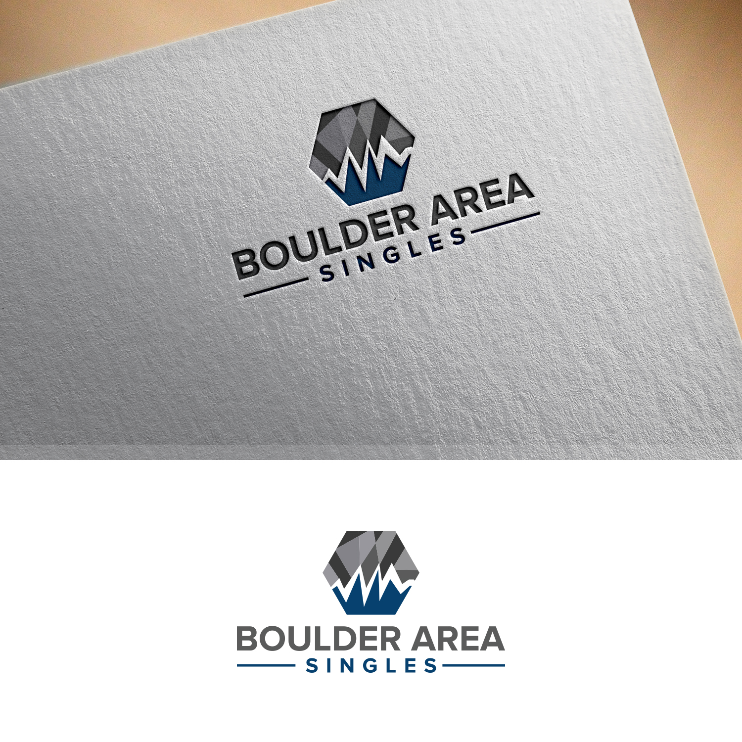 Logo Design by Maxo-Biz for Boulder Area Singles LLC | Design #23447981