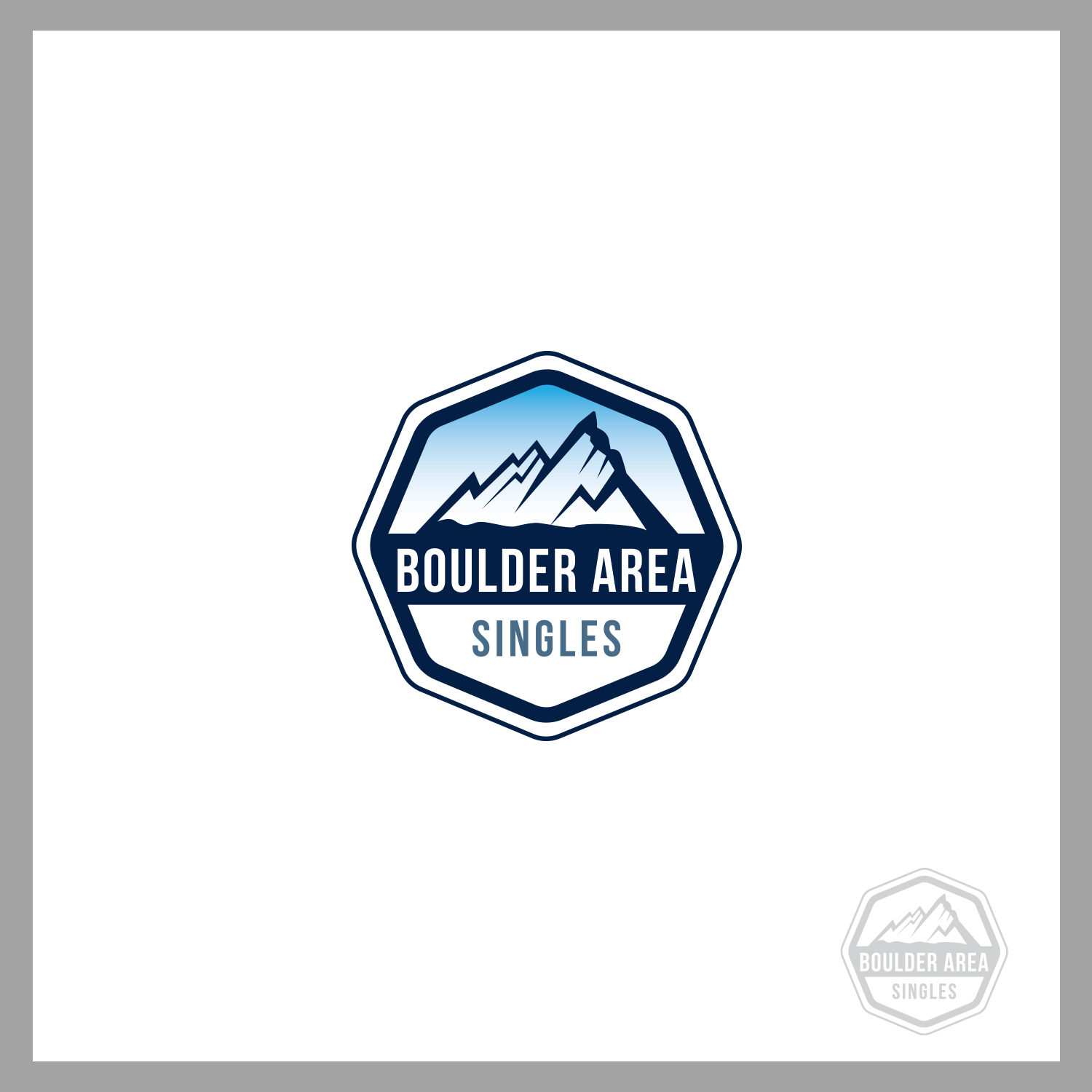 Logo Design by Maxo-Biz for Boulder Area Singles LLC | Design #23456912