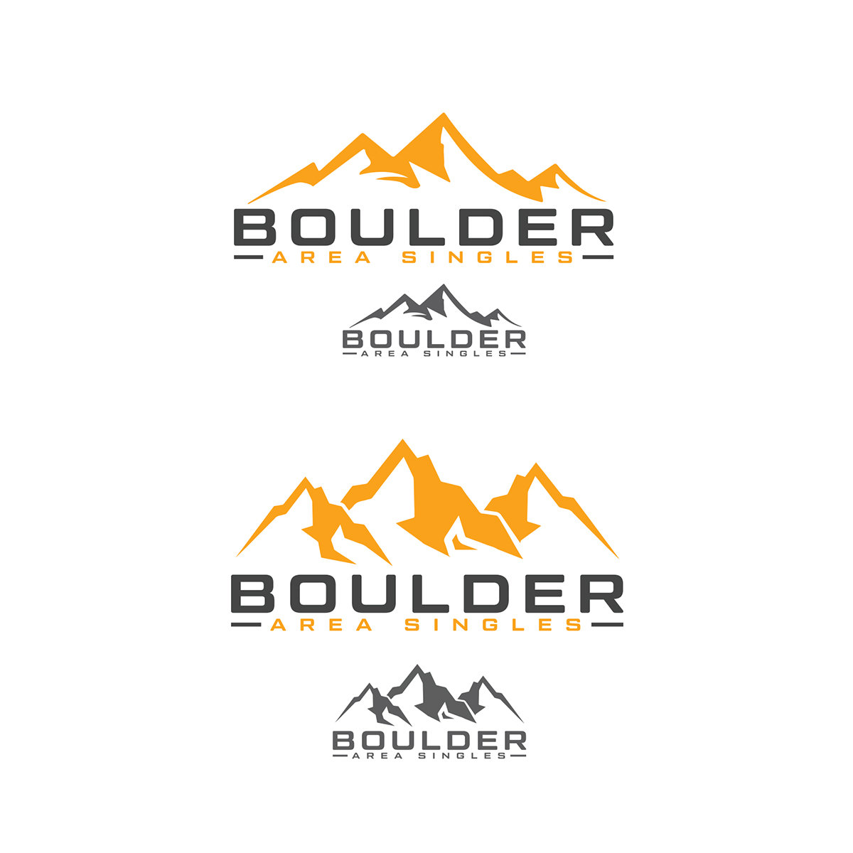 Logo Design by IdentsArt for Boulder Area Singles LLC | Design #23446970