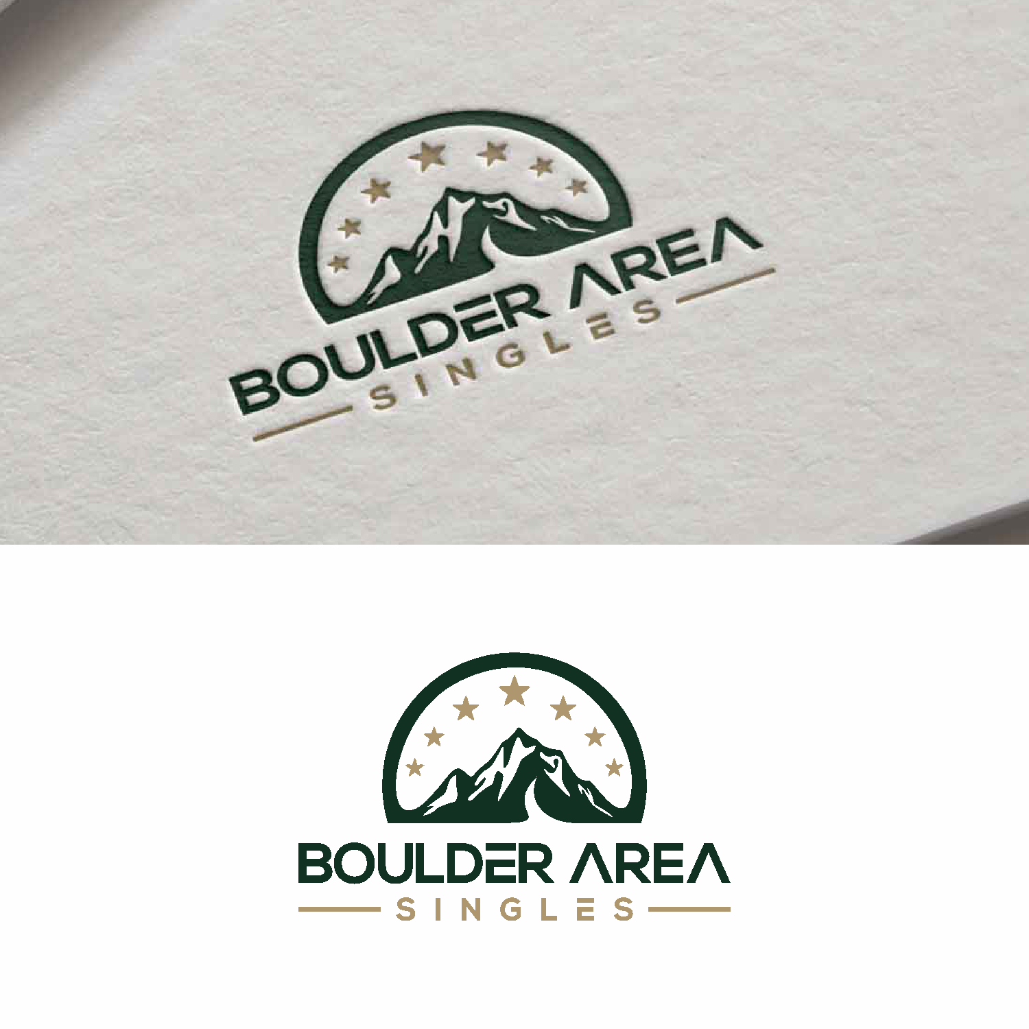 Logo Design by saher khan 2 for Boulder Area Singles LLC | Design #23446404