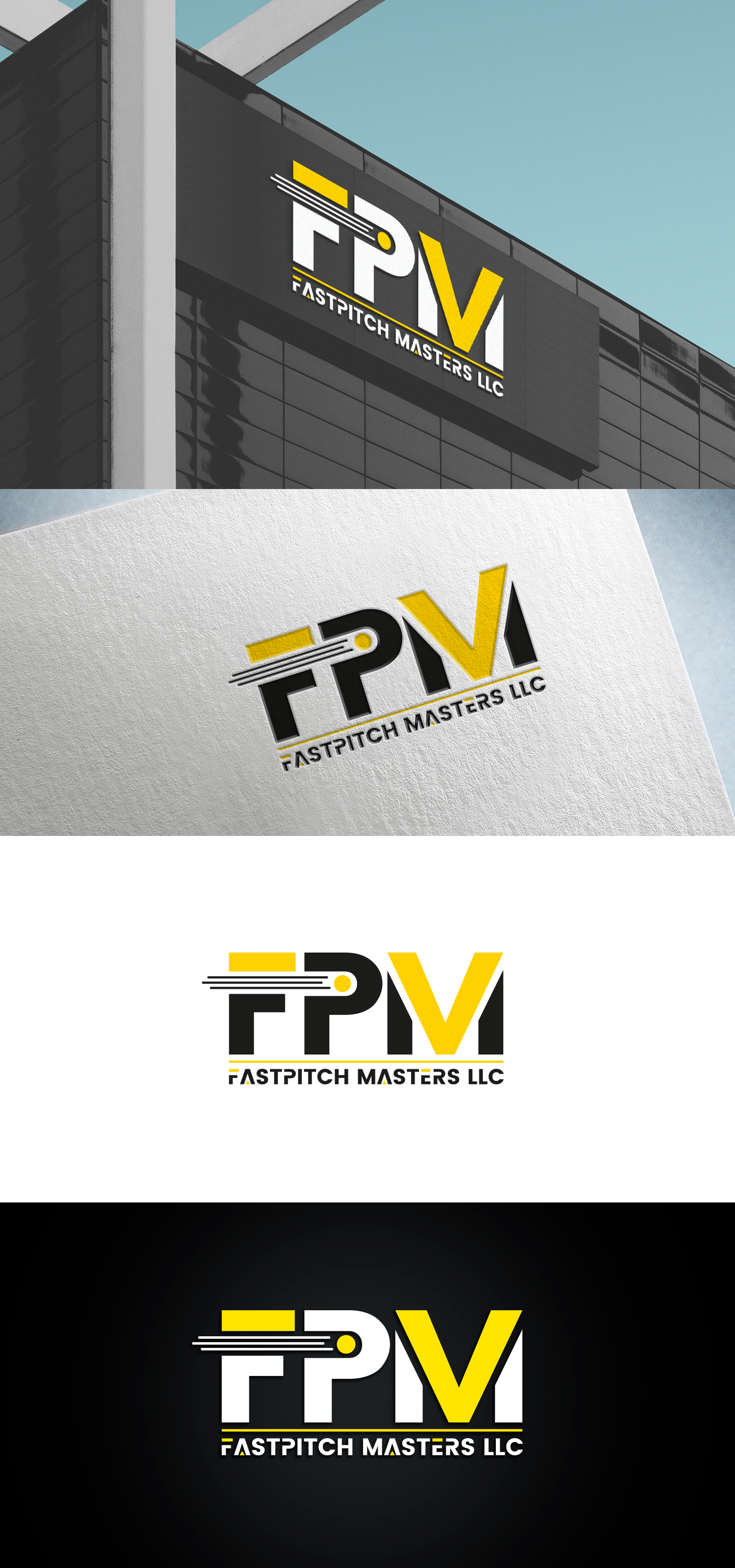 Logo Design by Taya Bright for Fastpitch Masters LLC | Design #23482780