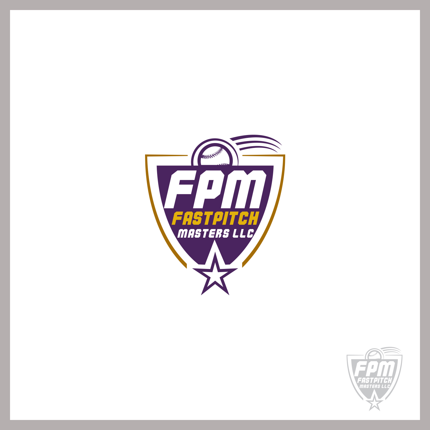 Logo-Design von Maxo-Biz für Fastpitch Masters LLC | Design #23449009