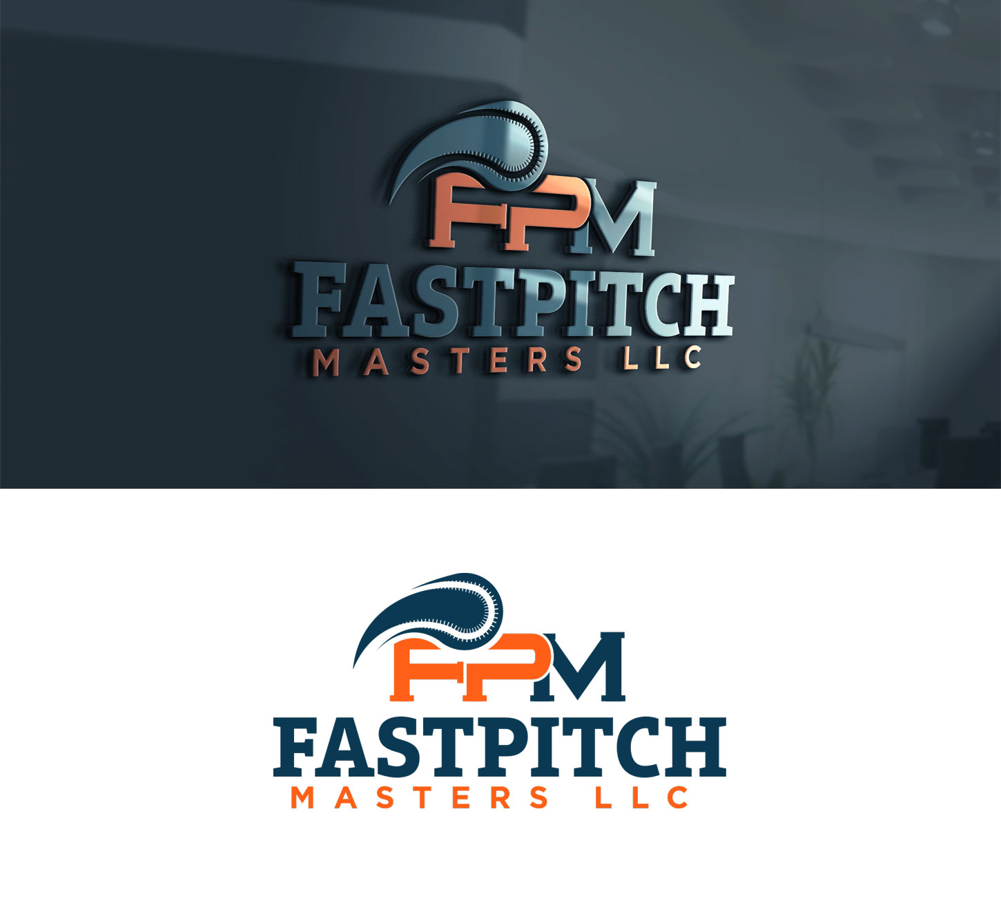 Logo-Design von Mono.co für Fastpitch Masters LLC | Design #23444432