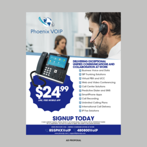 Promotional brochure for VoIP service | Design de Flyer par Benson M.