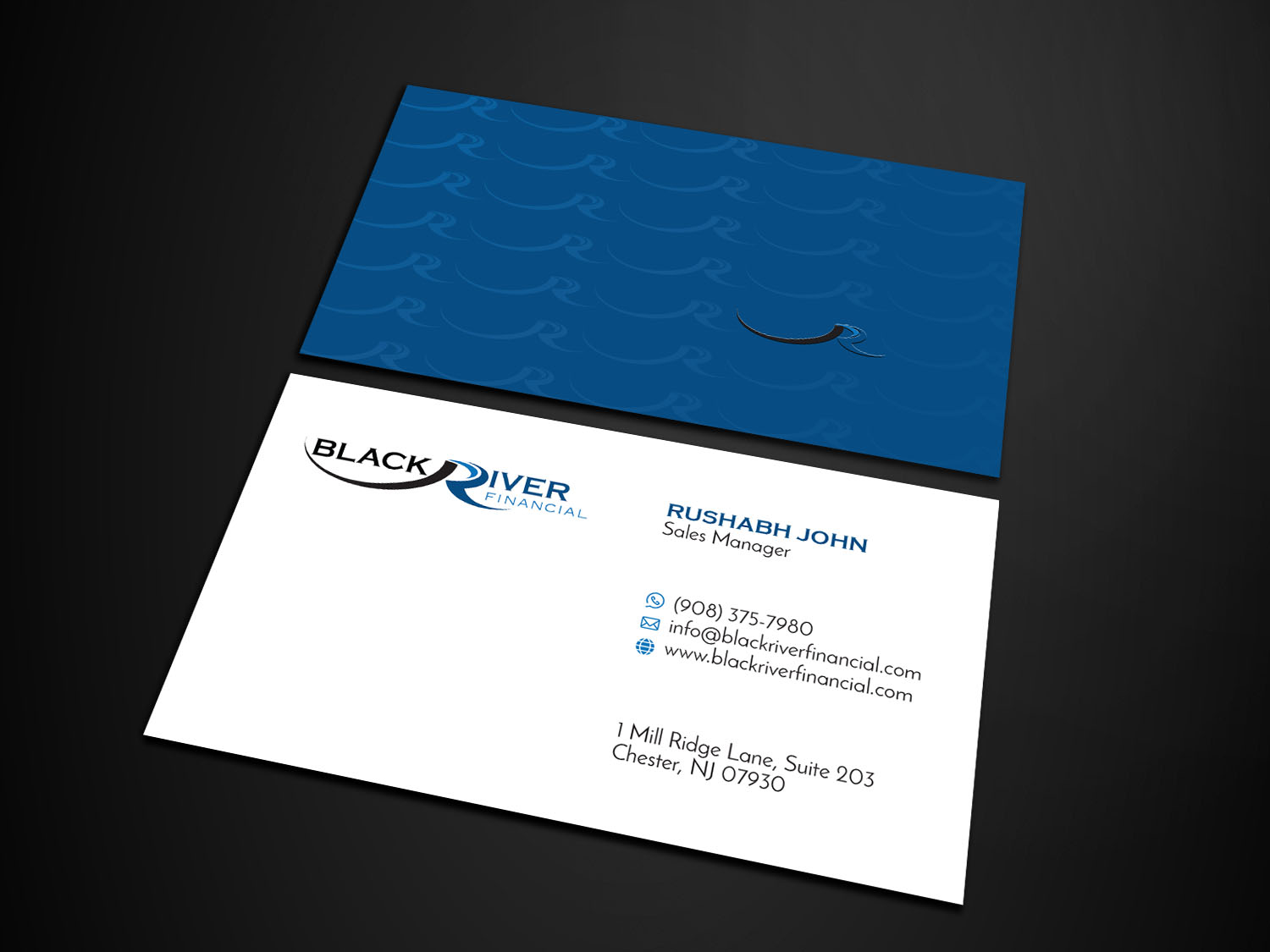 Design de Carte de Visite par Verified artistry (Design garden) pour Black River Financial, LLC | Design #23451665