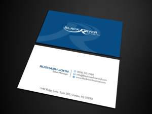 Business Card Design by Verified artistry (Design garden) for Black River Financial, LLC | Design: #23451673