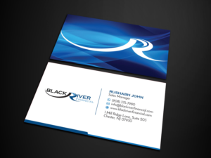 Business Card Design by Verified artistry (Design garden) for Black River Financial, LLC | Design: #23451677