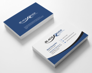 Visitenkarten-Design von Shabnum Khan für Black River Financial, LLC | Design #23452873
