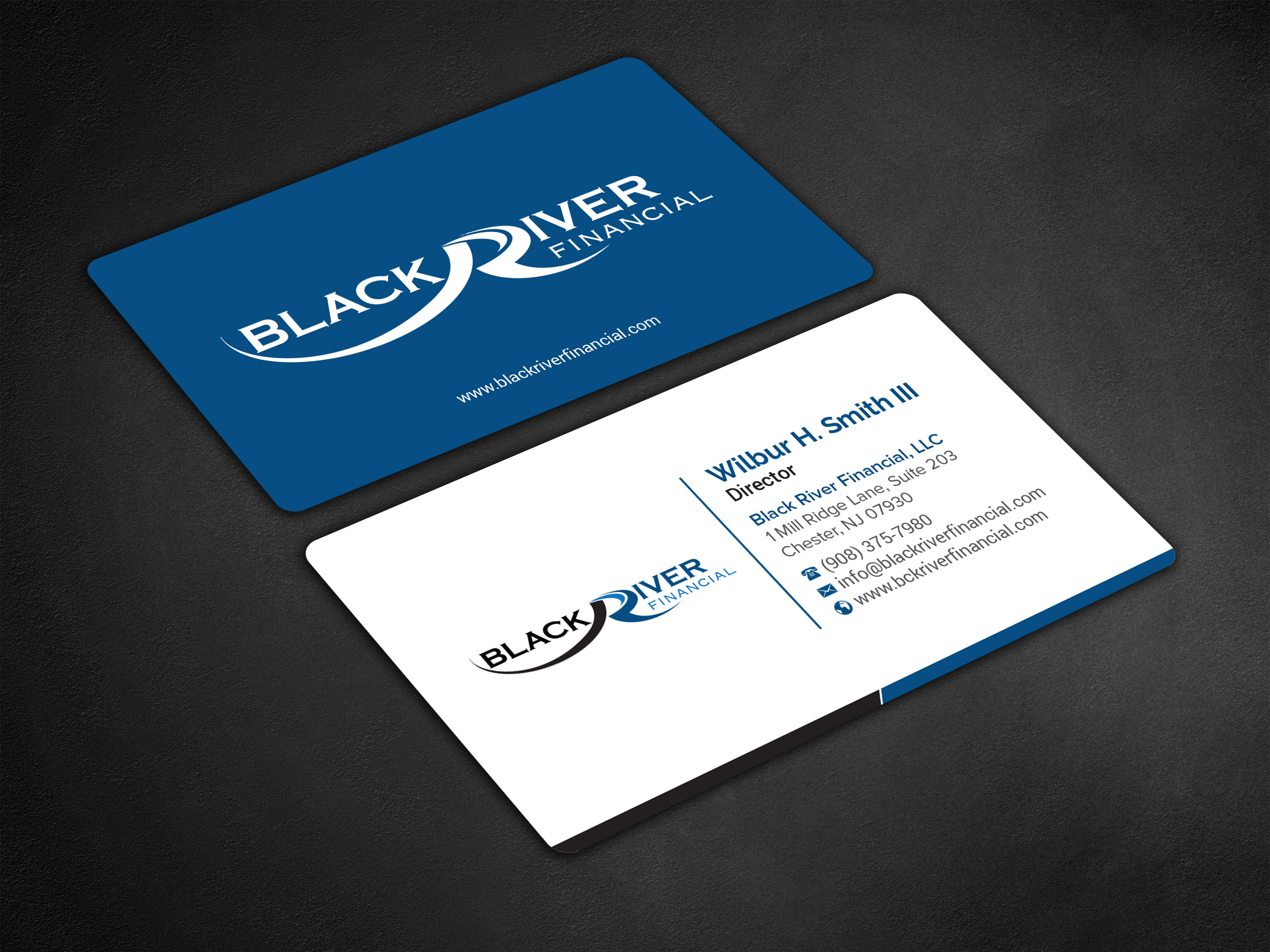 Business Card Design by R.design for Black River Financial, LLC | Design #23447613