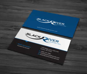 Design de Carte de Visite par MDesign pour Black River Financial, LLC | Design : #23448896