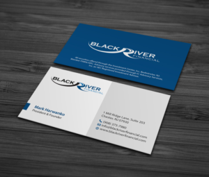 Visitenkarten-Design von MDesign für Black River Financial, LLC | Design #23453137