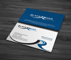 Design de Carte de Visite par MDesign pour Black River Financial, LLC | Design : #23453145