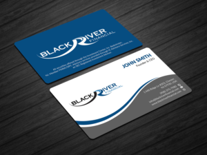 Design de Carte de Visite par Musa. A pour Black River Financial, LLC | Design : #23453474