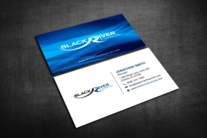 Design de Carte de Visite par Imagine design000 pour Black River Financial, LLC | Design : #23447535
