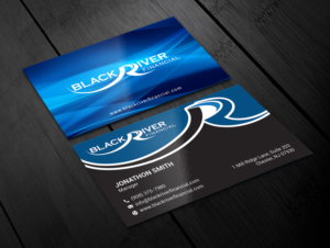 Design de Carte de Visite par Imagine design000 pour Black River Financial, LLC | Design : #23447541