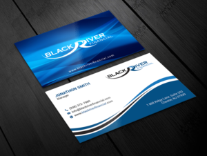 Design de Carte de Visite par Imagine design000 pour Black River Financial, LLC | Design : #23447556