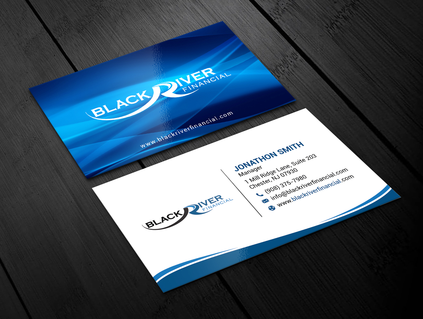Design de Carte de Visite par Imagine design000 pour Black River Financial, LLC | Design #23447563
