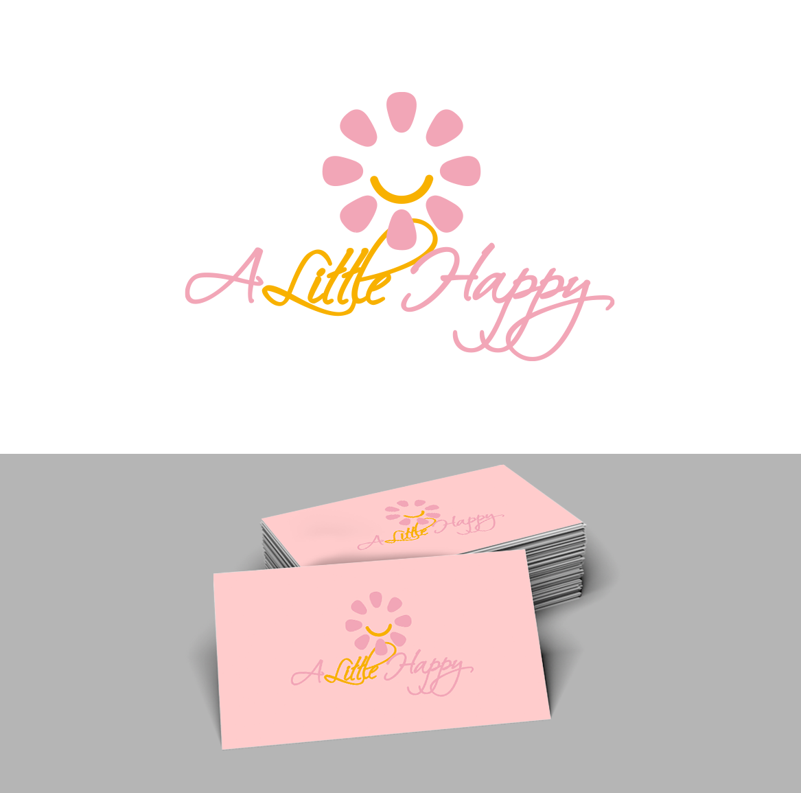 Logo Design by trufya for A Little Happy | Design #23475913