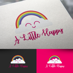 Logo Design by rafaeldsgn for A Little Happy | Design: #23452249