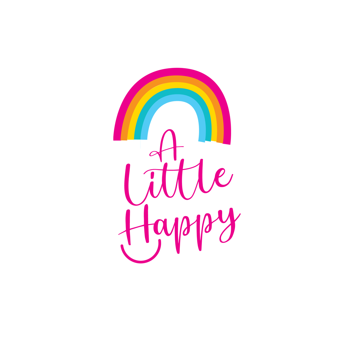 Logo Design by Samantha Ward Design for A Little Happy | Design #23476055