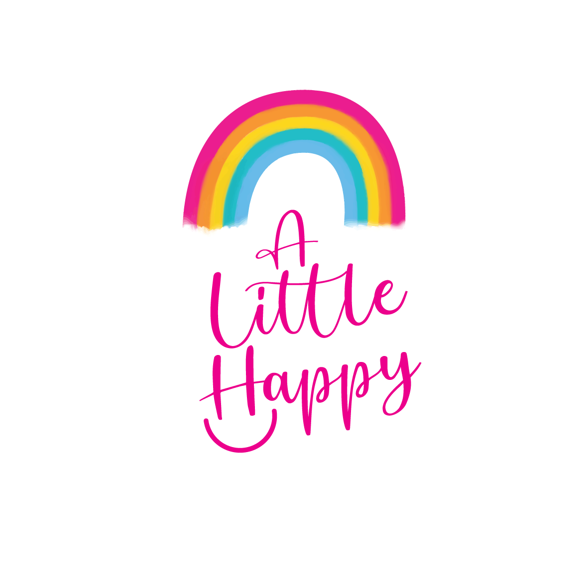 Logo Design by Samantha Ward Design for A Little Happy | Design: #23476059