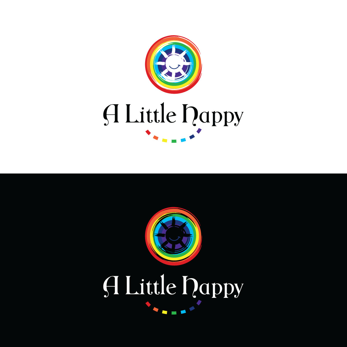 Logo Design by Rii for A Little Happy | Design #23449576