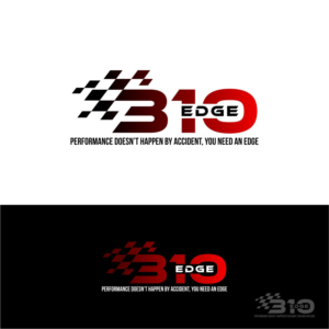 310 Edge. Tag line for the business is 'Performance doesn’t happen by accident, you need an Edge'. | Logo Design by DesignLima