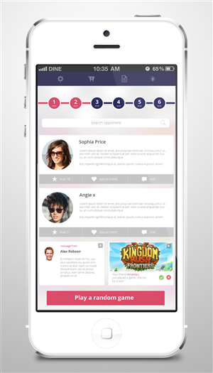 App Design by eMango for Jesta Digital GmbH | Design: #3029188