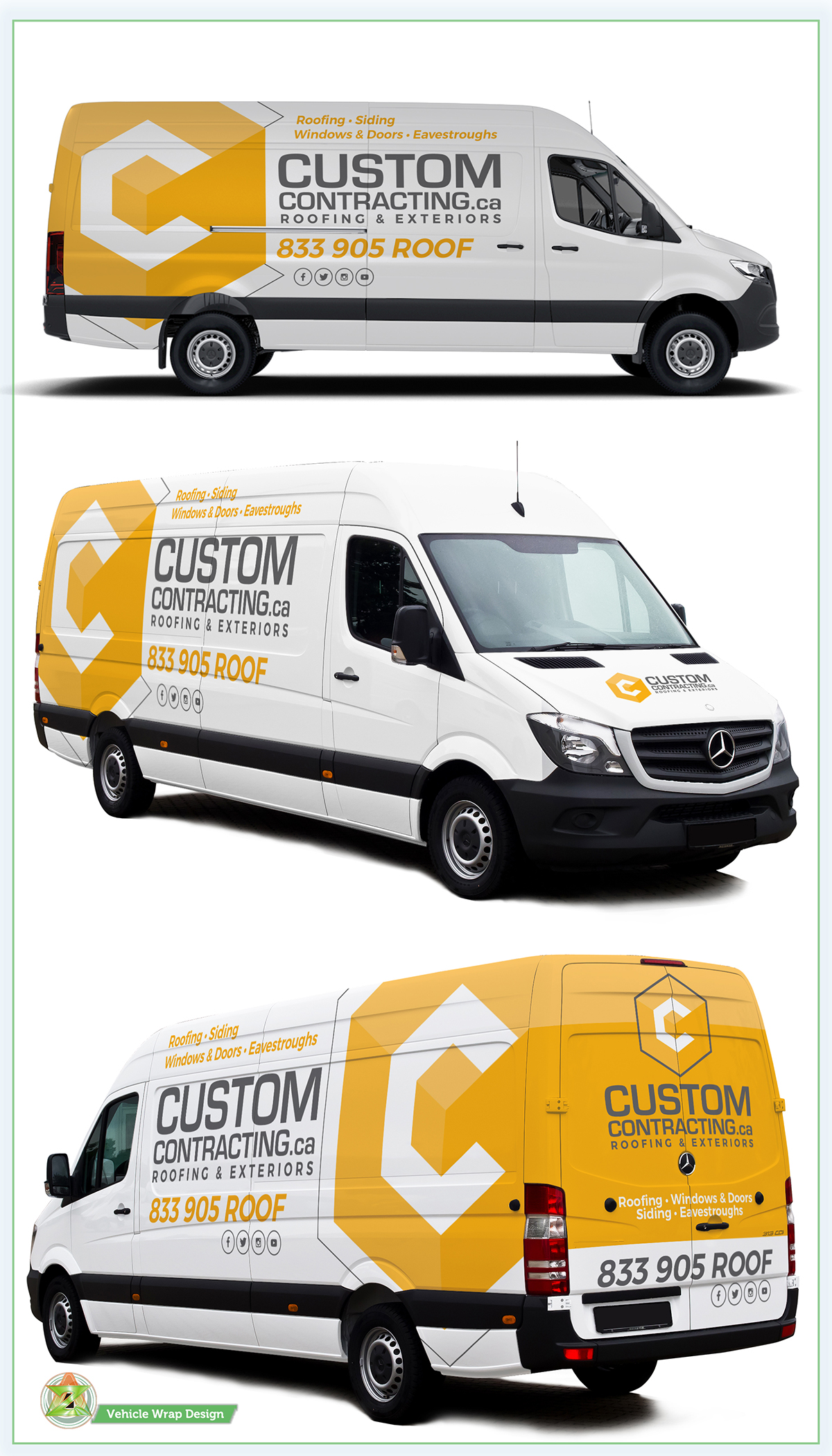 Car Wrap Design by Azhoeck for this project | Design #23468599