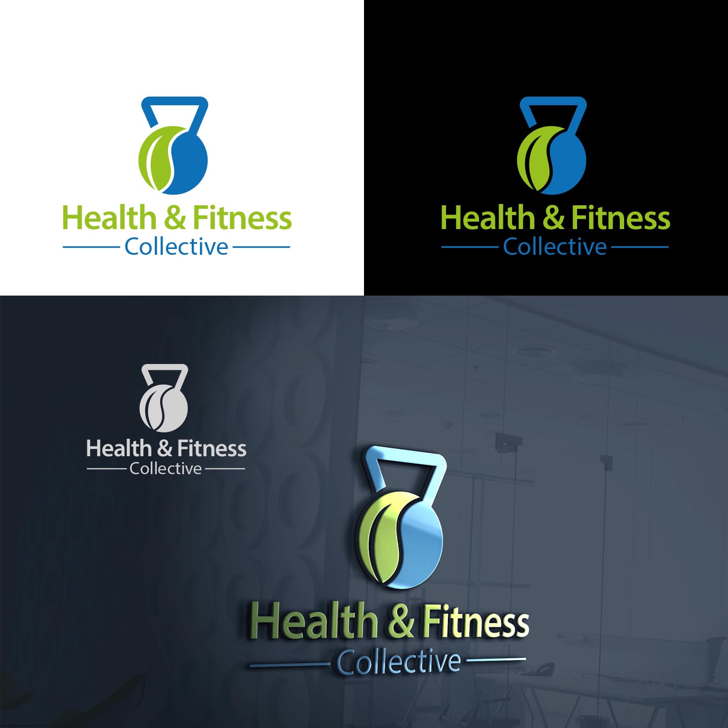 Logo-Design von Finley Johnson für Health and Fitness Collective | Design #23498014