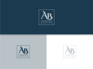 Anastassia Boutchenik Consulting & Design (initials)  | Logo Design by Atvento Graphics