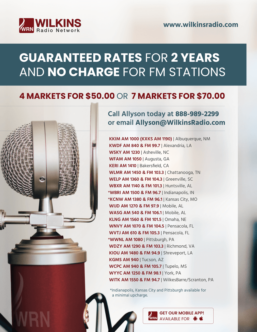 Flyer Design by cherry for Wilkins Radio Network | Design #23468320