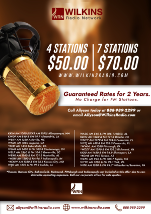 Flyer-Design von Atroxic Design für Wilkins Radio Network | Design: #23452599
