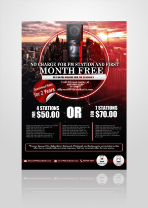 Wilkins Christian Radio needs a marketing flyer. | Flyer-Design von Adnan.design