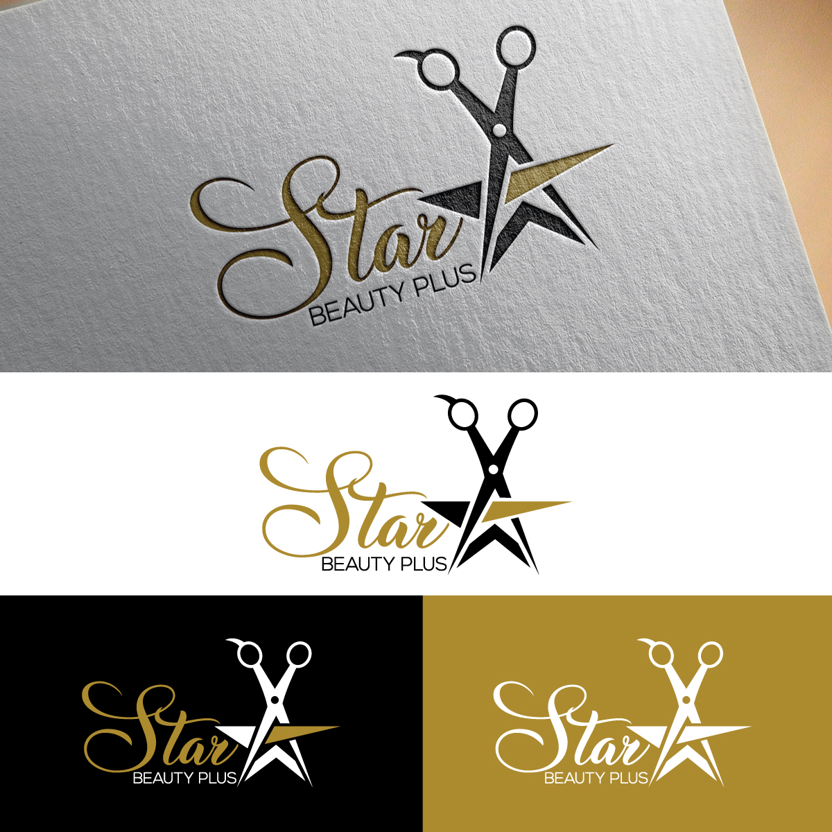 Logo Design by Graphic Bricks for Star Beauty Plus  | Design #23455122