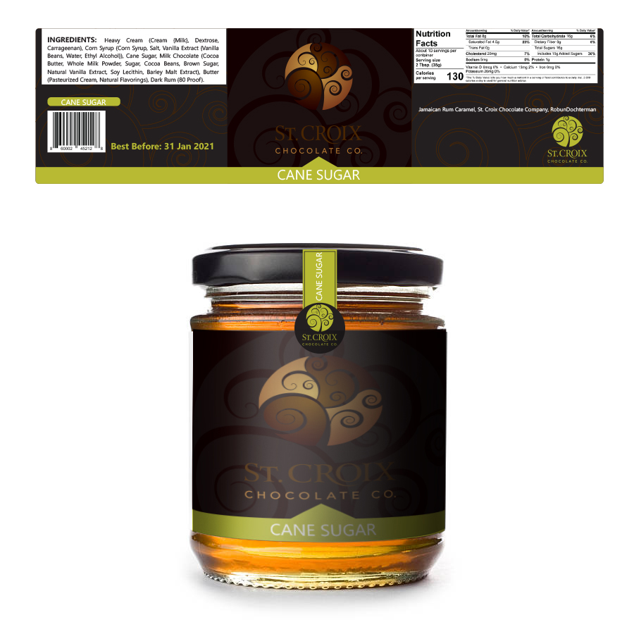 Label Design by Rupok 3 for St. Croix Chocolate Company | Design #23502635