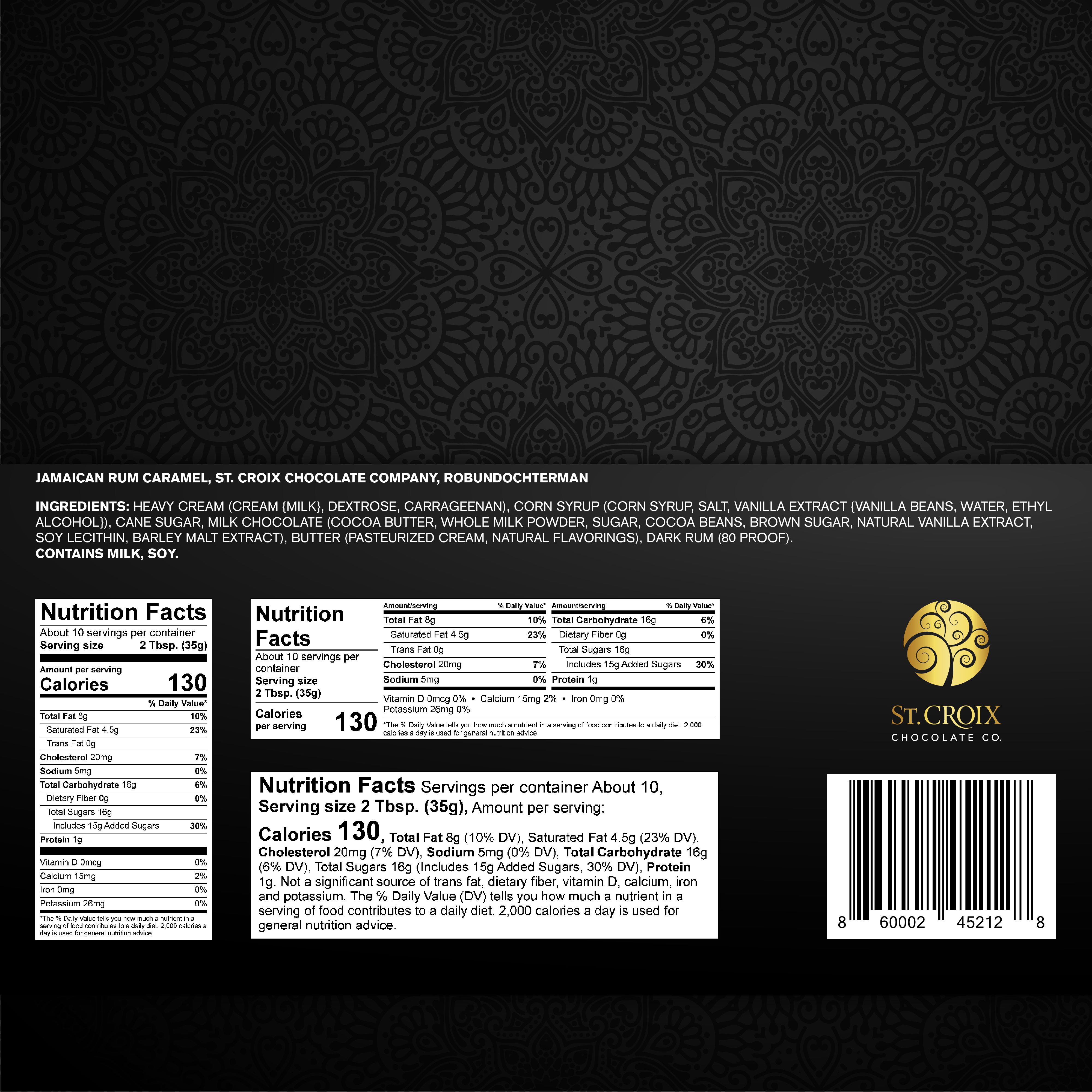 Design Étiquette par Bastinian pour St. Croix Chocolate Company | Design #23458749