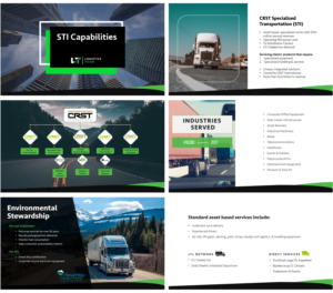 PowerPoint Design by nepatfan11 for Customized Logistics Group | Design: #23468031