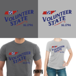Tennessee State Tee with basic retro feel | T-shirt Design by Fatboy Graphic