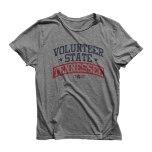 Tennessee State Tee with basic retro feel | T-shirt Design by Barney Stinson