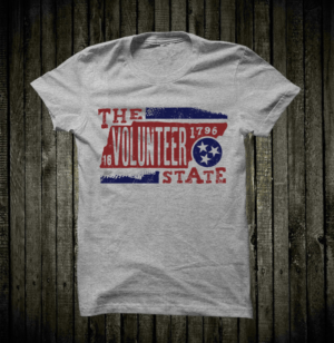Tennessee State Tee with basic retro feel | T-shirt Design by erwin87