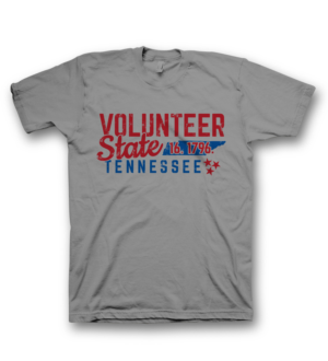 Tennessee State Tee with basic retro feel | T-shirt Design by saka.aleksandar