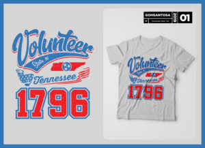 Tennessee State Tee with basic retro feel | T-shirt Design by Gohsantosa