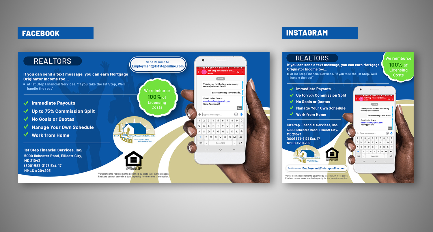 Diseño de Flyer por Nightmist para 1st Step Financial Services, Inc. | Diseño #23460487