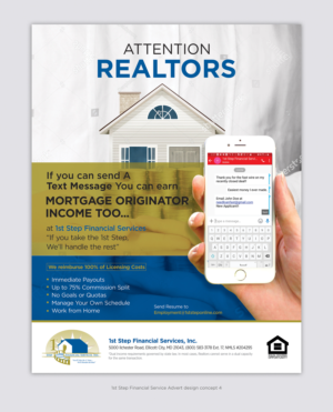 Flyer-Design von D Creative für 1st Step Financial Services, Inc. | Design: #23463995